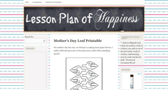 Desktop Screenshot of lessonplanofhappiness.com